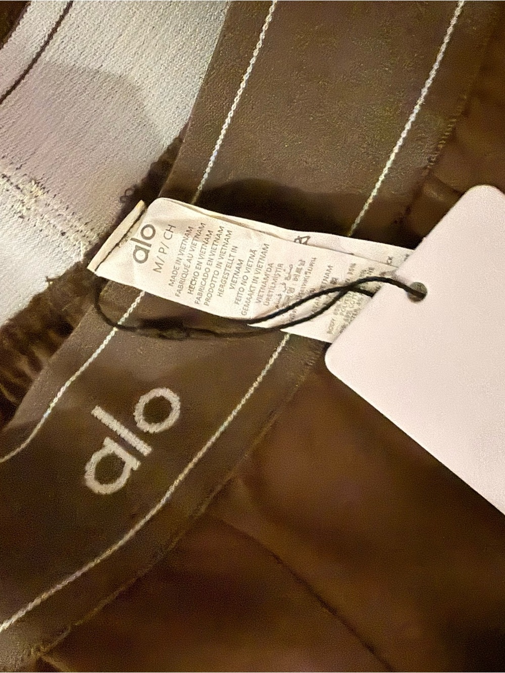 ALO Yoga women Brown Performance Pants